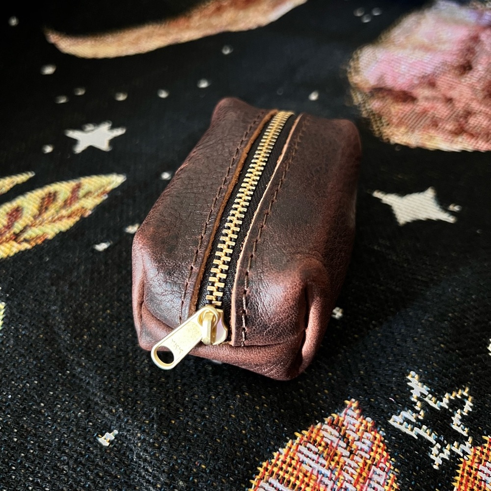 Portland Leather goods Coldbrew Medium Tot Dopp Pouch